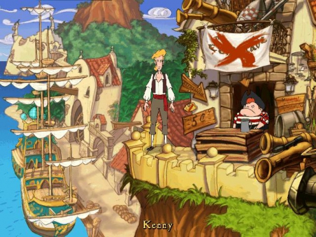 The Curse of Monkey Island - Screen zum Spiel.