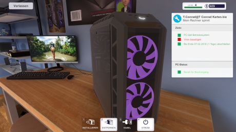 PC Building Simulator: Screenshots aus dem Spiel