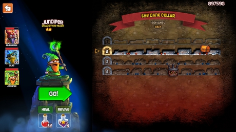 Dungeon Stars - Screen zum Spiel Dungeon Stars.