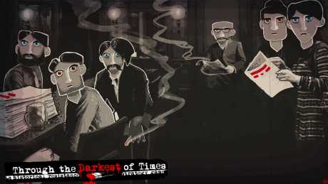 Through the Darkest of Times: Screen zum Spiel Through the Darkest of Times.