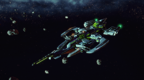  - Screen zum Spiel  Drone Swarm.