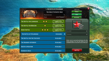  - Screen zum Spiel.