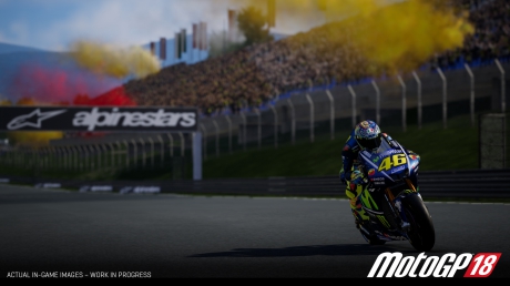  - Screen zum Spiel  MotoGP 18.