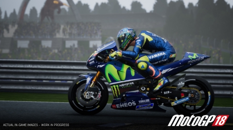  - Screen zum Spiel  MotoGP 18.
