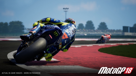  - Screen zum Spiel  MotoGP 18.