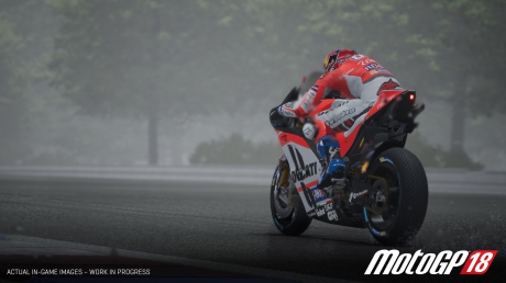  - Screen zum Spiel  MotoGP 18.