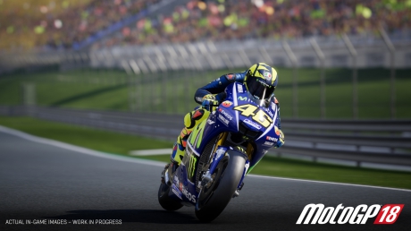 - Screen zum Spiel  MotoGP 18.