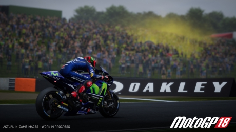  - Screen zum Spiel  MotoGP 18.