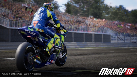  - Screen zum Spiel  MotoGP 18.
