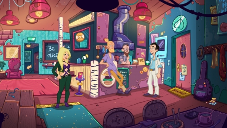 Leisure Suit Larry - Wet Dreams Don't Dry: Screen zum Spiel.