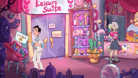 Leisure Suit Larry - Wet Dreams Don't Dry: Screen zum Spiel.