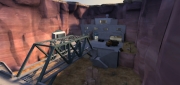 Team Fortress 2 - Screen aus Canyon Map.