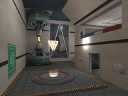 Team Fortress 2: Screen aus der Map Capture Point Starship.