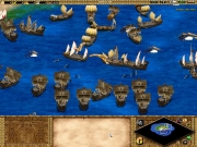 Age of Empires II: The Age of Kings - Eine Seeschlacht mit griechischem Feuer