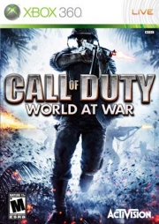 Call of Duty: World at War - Das Cover Artwork der XBOX 360.