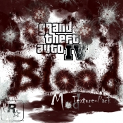 Grand Theft Auto IV: Logo - GTA IV Blood Mod