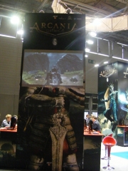 Arcania: Gothic 4 - Screen von der Arcania: Gothic 4 Präsentation auf der gamesCom 2010.