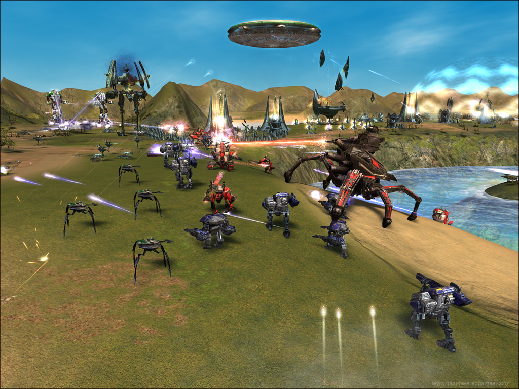 Supreme Commander: Forged Alliance: Neue Bilder direkt von THQ.