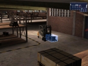 Gabelstapler-Simulator 2009: Screenshot aus der Gabelstapler-Simulation 2009