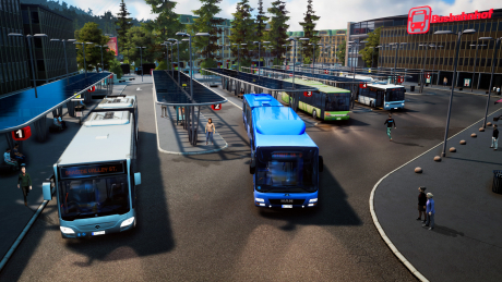 Bus Simulator 18 - Screen zum Spiel.