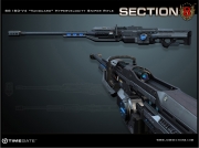 Section 8 - Vanguard Sniper Rifle aus dem Science-Fiction-Shooter Section 8