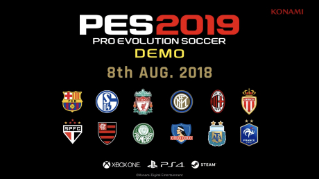 Pro Evolution Soccer 2019 - DEMO Ankündigung