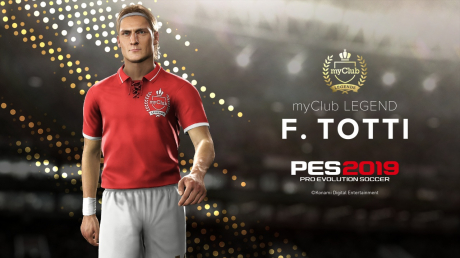 Pro Evolution Soccer 2019 - Totti - Im Game PES2019