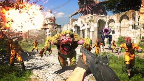 Serious Sam 4: Planet Badass - Screen zum Spiel Serious Sam 4: Planet Badass.