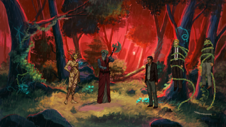 Unavowed: Screen zum Spiel.