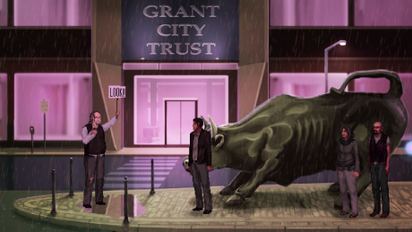 Unavowed: Screen zum Spiel.