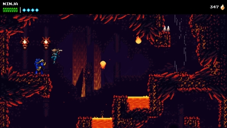 The  Messenger - Screen zum Spiel The  Messenger.