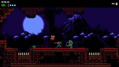 The  Messenger - Screen zum Spiel The  Messenger.