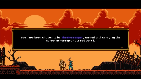 The  Messenger - Screen zum Spiel The  Messenger.