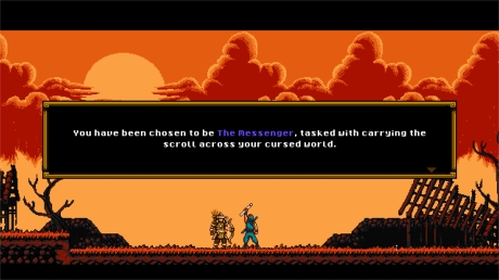 The  Messenger: Screen zum Spiel The  Messenger.