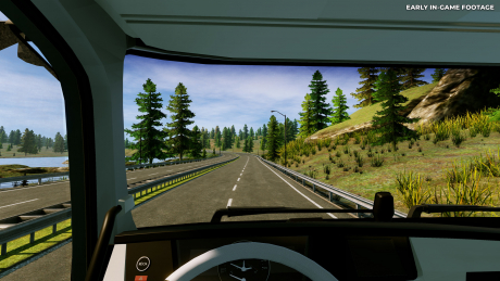 Truck Driver: Screen zum Spiel.
