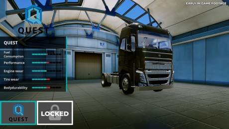 Truck Driver: Screen zum Spiel.