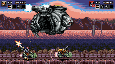 Blazing Chrome - Screen zum Spiel Blazing Chrome.