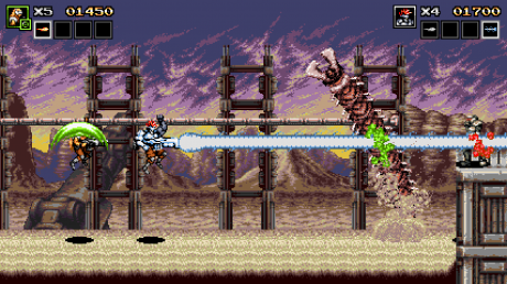 Blazing Chrome - Screen zum Spiel Blazing Chrome.