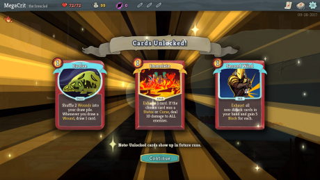 Slay the Spire - Screen zum Spiel.