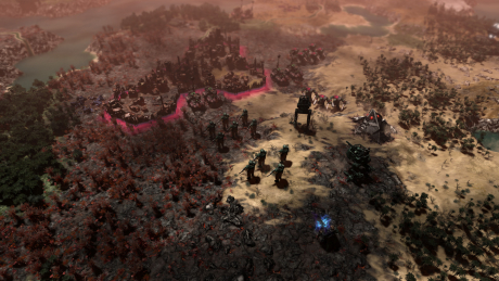 Warhammer 40,000: Gladius - Relics of War: Screen zum Spiel.