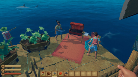 Raft: Screen zum Spiel.