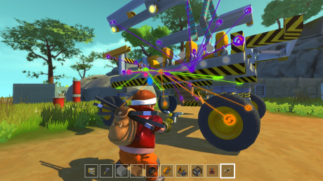 Scrap Mechanic - Screen zum Spiel.