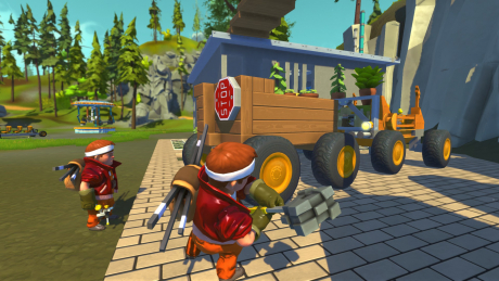 Scrap Mechanic - Screen zum Spiel.