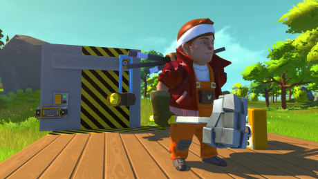 Scrap Mechanic: Screen zum Spiel.