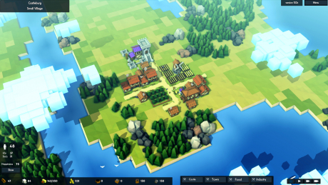 Kingdoms and Castles: Screen zum Spiel.