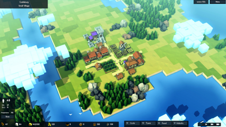 Kingdoms and Castles - Screen zum Spiel.