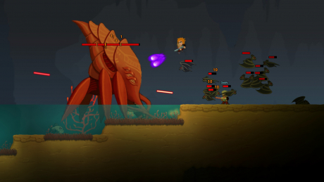 Dig or Die: Screen zum Spiel.