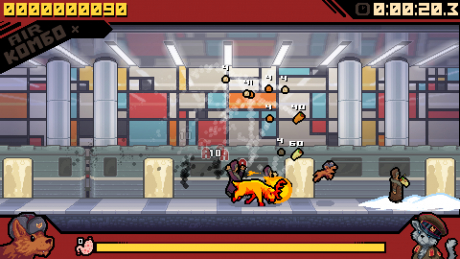 Russian Subway Dogs - Screen zum Spiel Russian Subway Dogs.