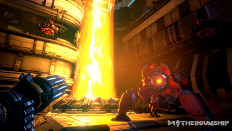 MOTHERGUNSHIP - Screen zum Spiel MOTHERGUNSHIP.