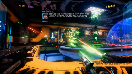 MOTHERGUNSHIP - Screen zum Spiel MOTHERGUNSHIP.